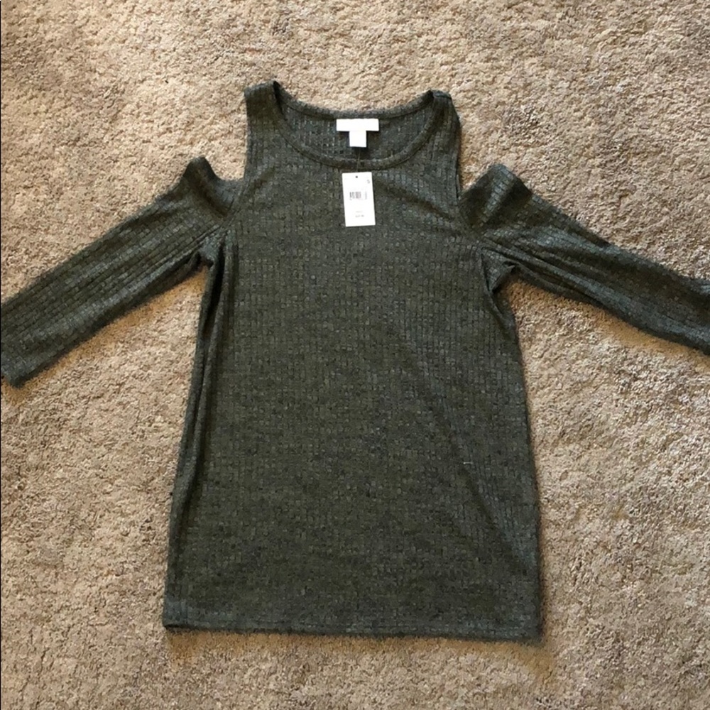 Motherhood Maternity cold shoulder top